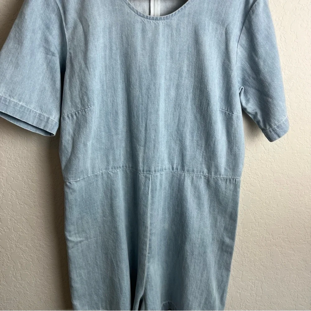 Ilana Kohn Lee Romper Denim Jumpsuit